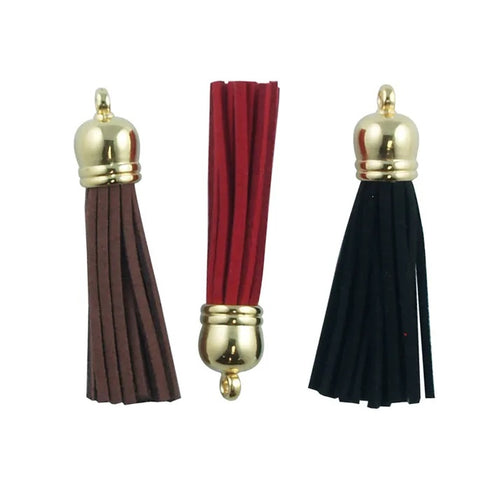 Large Suede Tassels Trims